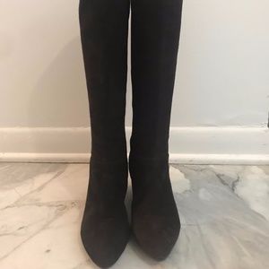 Marc Fisher Dark Brown Suede Boot